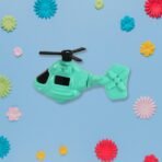 Small DIY Helicopter Toy, Small Child Toy, Rotating Tail Wing DIY Helicopter - Image 2