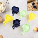 Assorted Shape Plastic Snack Mould Fun Easy DIY Snack Maker (Mix Design 1 Pc) - Image 2