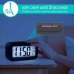 Digital LCD Alarm Clock with Backlight (1 Pc) - Image 3