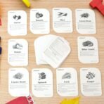 childkraft 32-Piece Educational Vegetable Flash Cards Set - Image 4