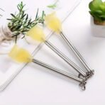 Back Scratcher Retractable Metal Tube Telescoping Massage Tool Portable Telescopic Back Scratchers for Women Men Adjustable 43cm, khujli (1pc) - Image 3