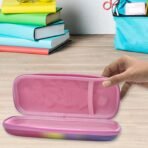 3D Zipper Compass Box, Pencil Box (1 Pc) - Image 3