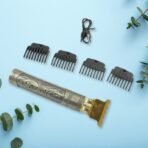 Men?? Hair Beard Trimmer Electric Clipper with Guide Combs, Oil Cleaning Brush - Image 2