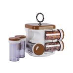 Storewell Plastic Spice Rack - Set of 8 - Image 4