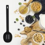 Silicone Heat Resistant Kitchen Spoon (1pc)-Safe, for Cooking, Stirring, and Serving - Image 2