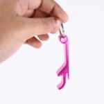 Metal Bottle Opener Keychain ? Durable & Compact Design for Easy Access (1 Pc)