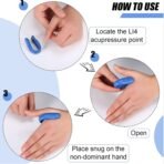 Acupressure Hand Clip for Migraine Relief Sugar Regulation Magnetic Pressure Point Therapy Clip for Wellness (1 Pc) - Image 2