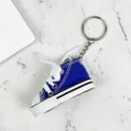 Stylish Mini Shoes Keychain Accessory | Unique Sneaker Keyring for Backpacks, Bags, & Car Keys | Fashionable Gift for Him/Her - Image 3