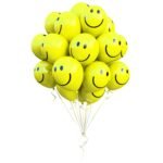 20 Pcs Premium Printed Latex Balloons Set | Ideal for Birthday, Wedding, Anniversary, & All Party Decorations | Assorted Designs