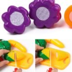 Dollura Plastic Fruits Veggies Exclusive Collection of Realistic Sliceable Fruits - Image 3