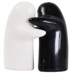 Salt and Pepper Seasoning and Spice Shakers Cute Plastic (2 Pcs Set)