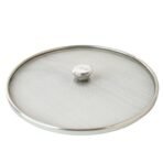 Large Stainless Steel Mesh Net Cover 1 Pc Splatter Screen for Frying Pans, Cooking Food Protection