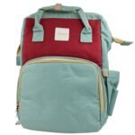 Multipurpose Diaper Bag Backpack for Moms 17 Pockets, Large Capacity, Stylish Practical