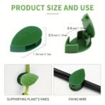 Plant Climbing Wall Clips - Support for Indoor/Outdoor (10 Pcs Set) - Image 5