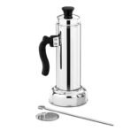 Puttu Maker Set with Steamer Plate & Pressure Cooker Top, Stainless Steel