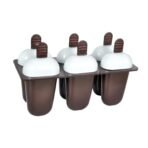 Plastic Ice Candy Maker Kulfi Maker Moulds Set with Cups (Multicolour) - Image 2