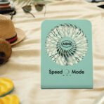 PORTABLE DESK FAN BIG TABLE FAN  STEP SPEED SETTING FAN PERSONAL DESK FAN SUITABLE FOR OFFICE  SCHOOL  HOME USE - Image 2