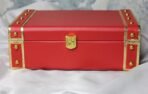 Jewelry Box Organizer for Women ?Luxury  Storage Box , Lockable Display Case for Rings, Necklaces, Watches & Accessories Availabel in Black, Red,Pink,Golde ,White (Red) - Image 5