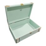 Jewelry Box Organizer for Women ?Luxury  Storage Box , Lockable Display Case for Rings, Necklaces, Watches & Accessories Availabel in Black, Red,Pink,Golde ,White (White) - Image 6