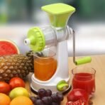 Kitchenware Plastic Hand Juicer New Smart Fruit & Vegetable Multipurpose Juicer (Color:Random Green,Blue,Red,Orange) ( Colors May Vary ) (Multicolor Pack of 1) - Image 3