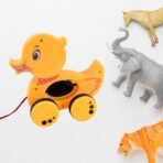 Pull Along Toy Colorful Developmental Toy for 1-Year-Old Girls Boys with Fun Movement Design - Image 4