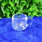Glass Mug Cup Set 3 Pc Mugs Water Glass 4-Piece Set for Home Office Use - Image 2