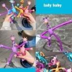 LED Giraffe Telescopic Suction Cup Toys (1 Pc) - Image 3