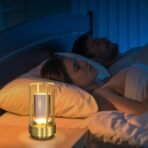 Lantern Lamp: Rechargeable LED with 3 Colors for Bedroom & Restaurant - Image 4