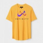 Yellow Unisex Polyster Regular Fit Printed Round Neck T-Shirt