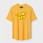 Yellow Unisex Polyster Regular Fit Printed Round Neck T-Shirt